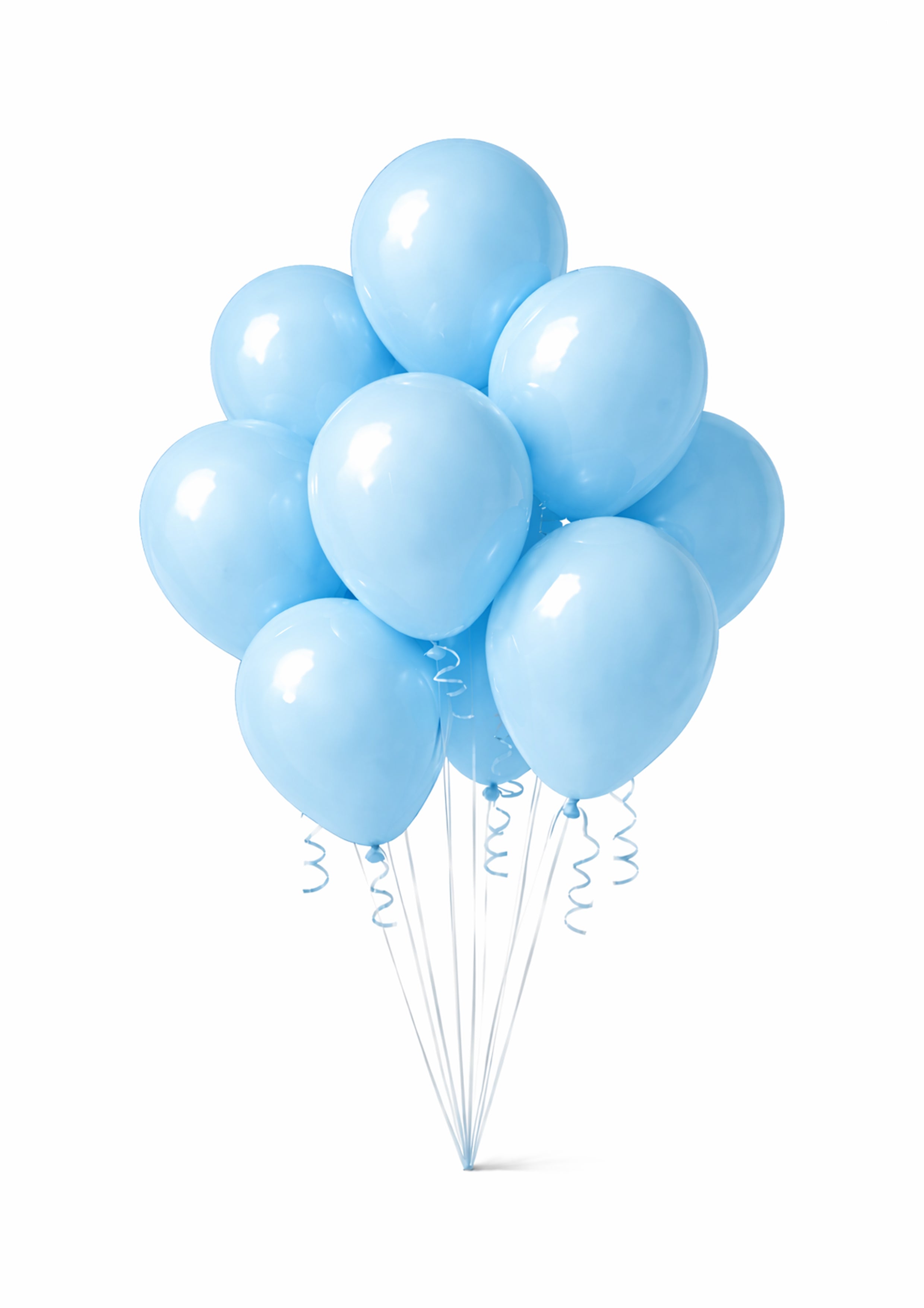 Plain Latex Balloons Pack