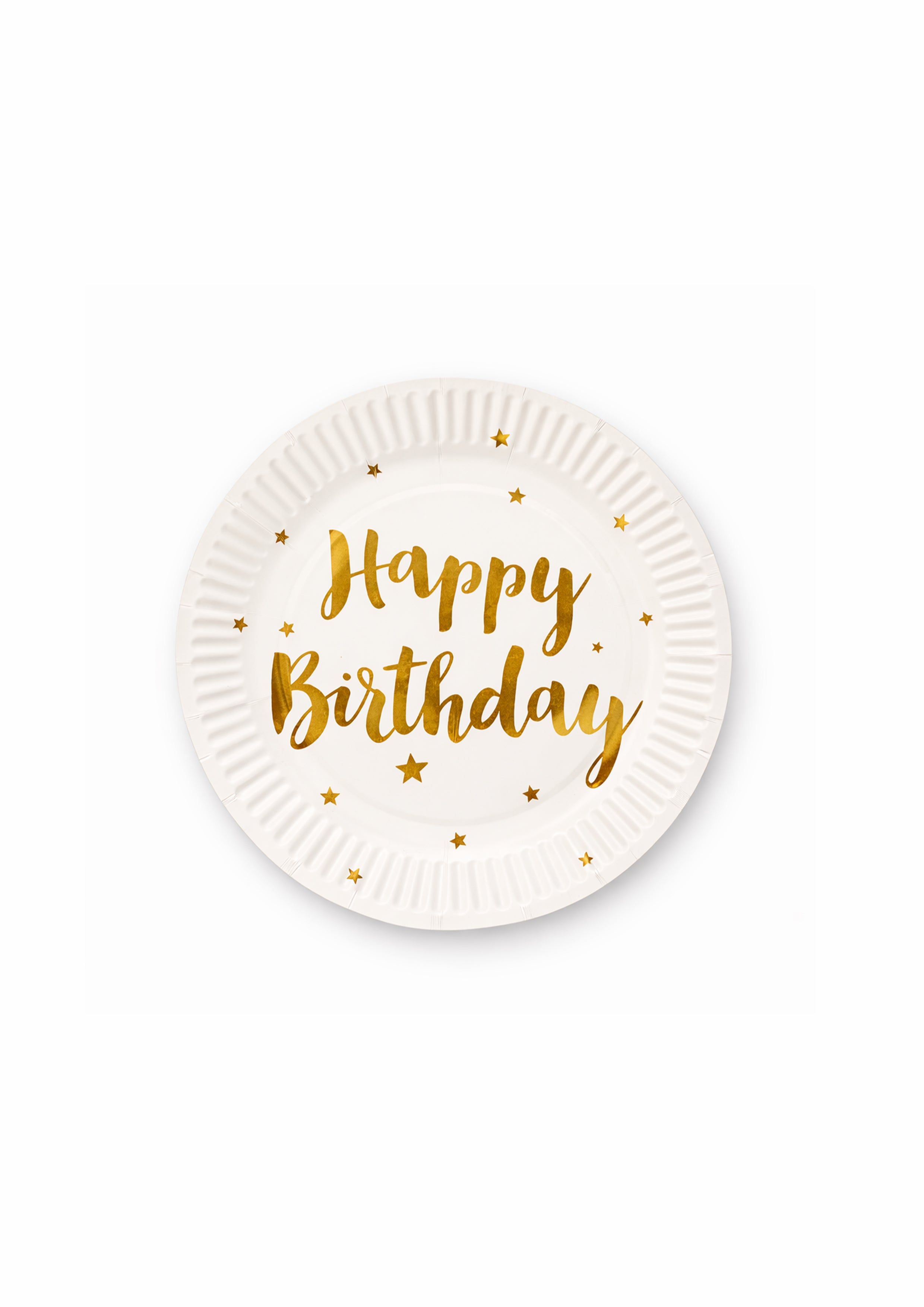 Small 'Star Birthday' Plates Pack
