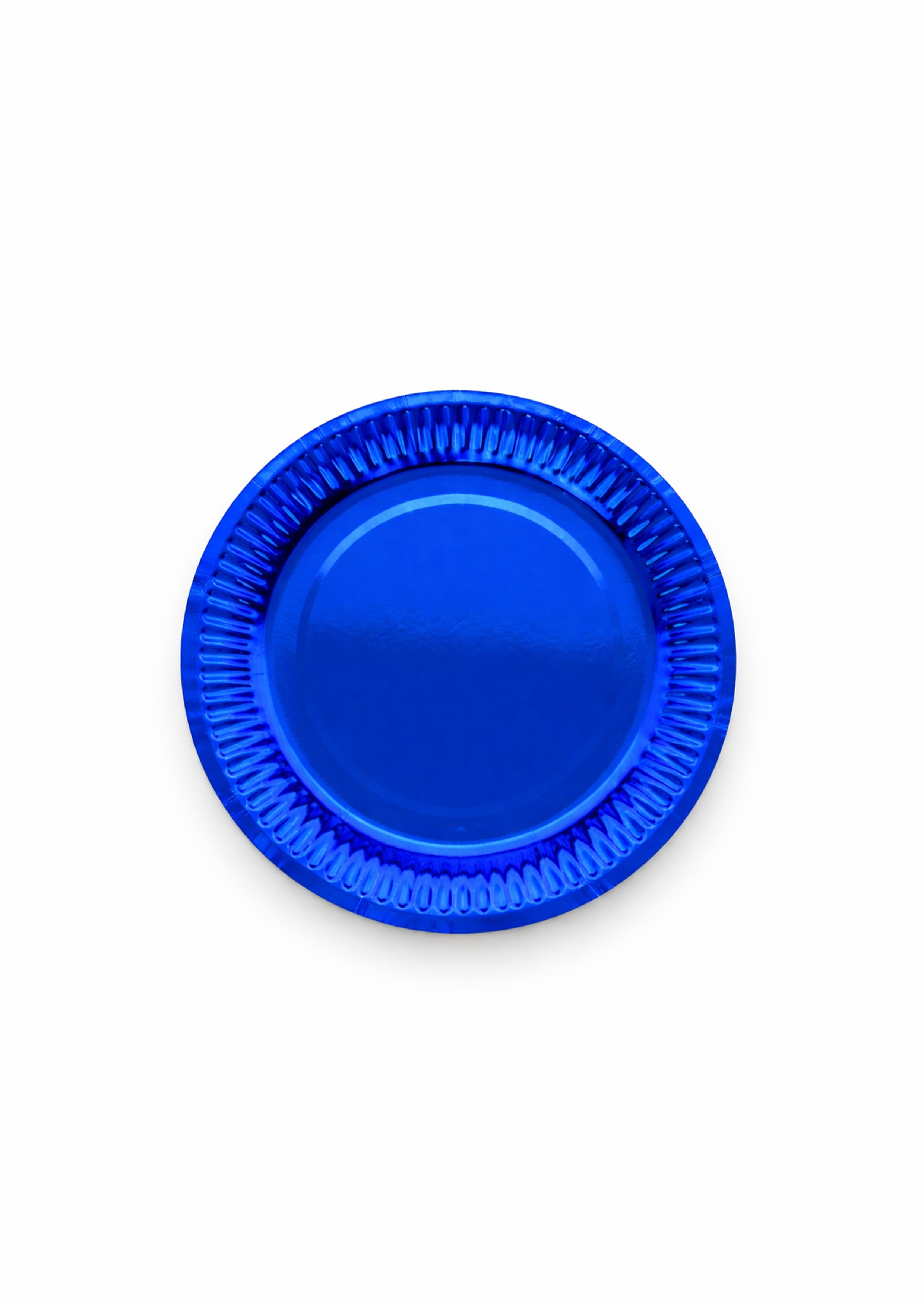 Small Metallic Blue Plates Pack