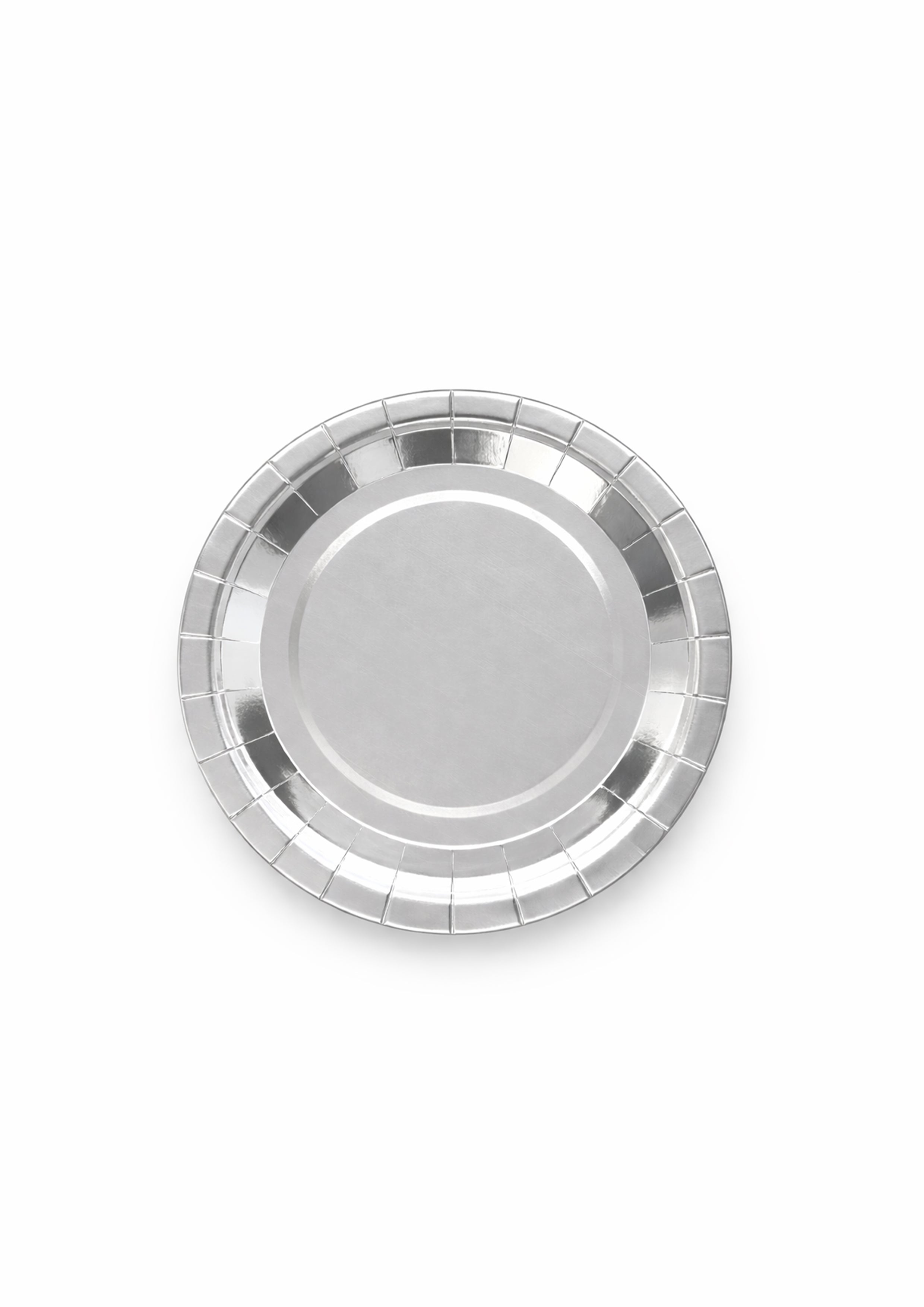 Small Silver Plates Pack